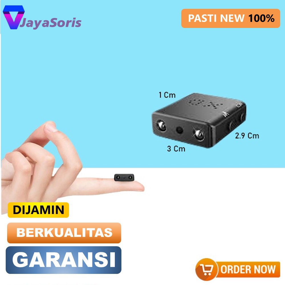 KAMERA KECIL TERSEMBUNYI PENGINTAI WIFI CAMERA CCTV MINI SPY CAM HIDDEN CAMERA PENGINTIP MURAH JS54