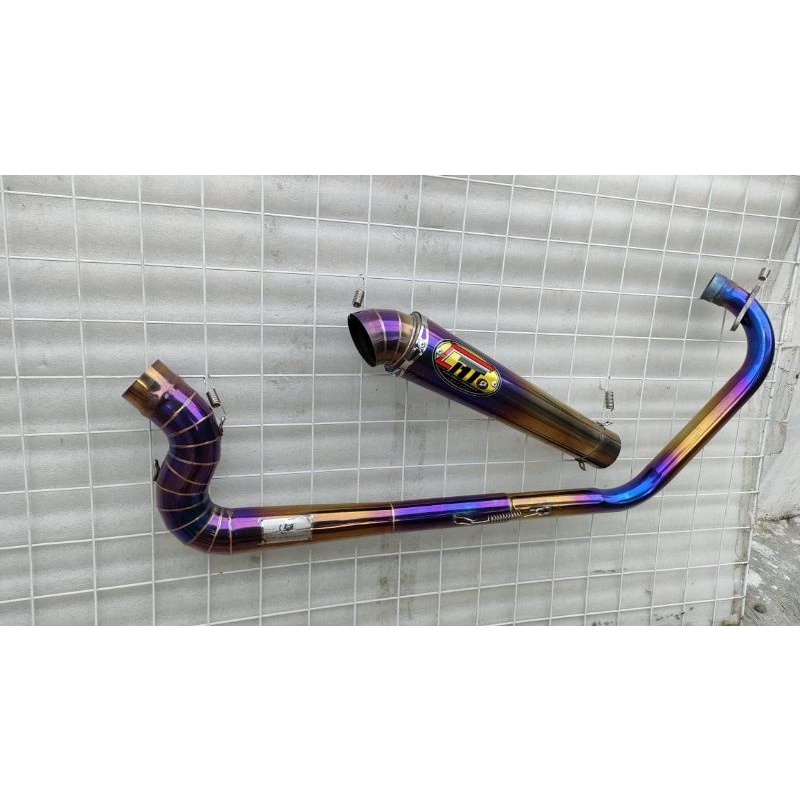 knalpot cat racing kanan kobra semi standar vixion new, vixion old,cb 150r old, r15, satria fu,jupit