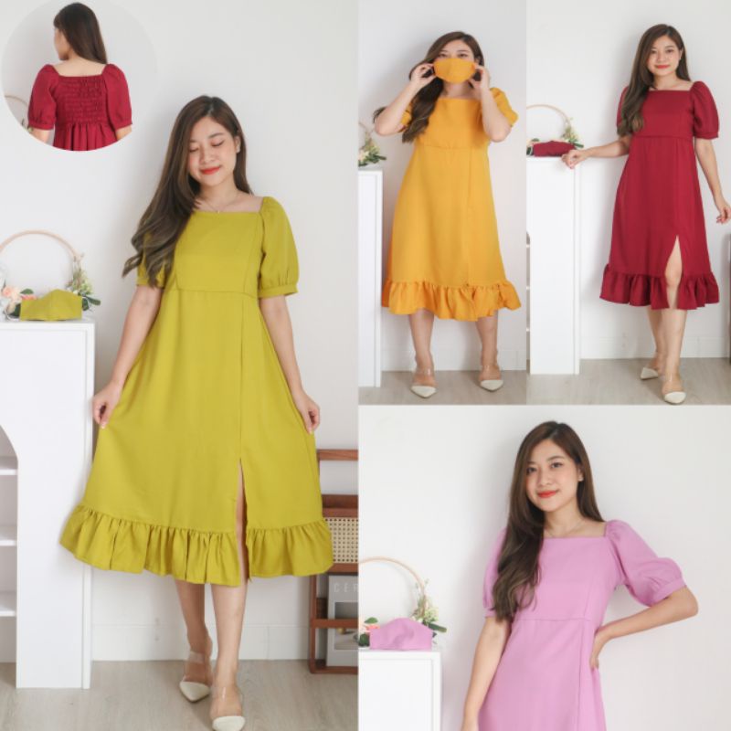 Byeol Dress - Dress Casual Wanita / Dress Wanita / Gaun Wanita