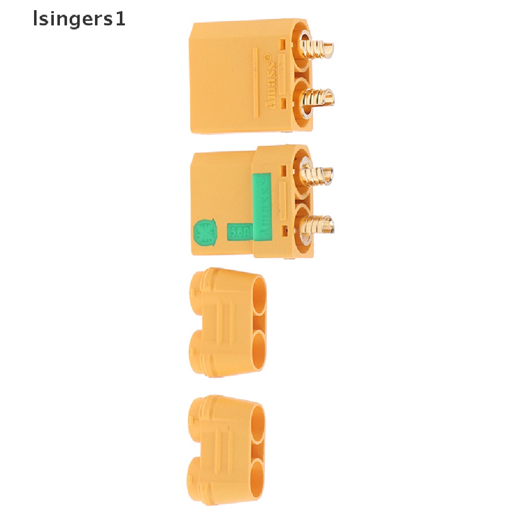 (lsingers1) Xt90 Konektor Male / Female Anti Perspark Dengan Housing