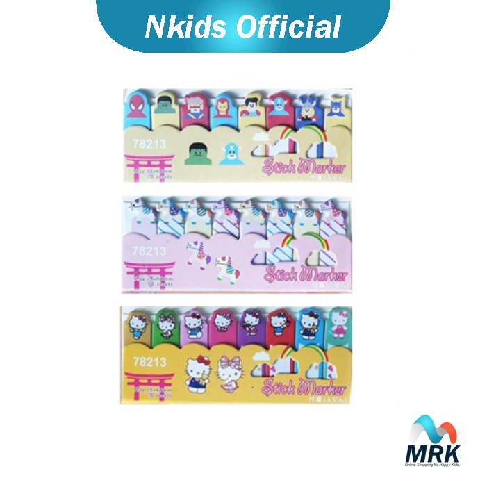 

Kertas Memo Karakter Anak Cowok Cewek / Post it Sticky Notes
