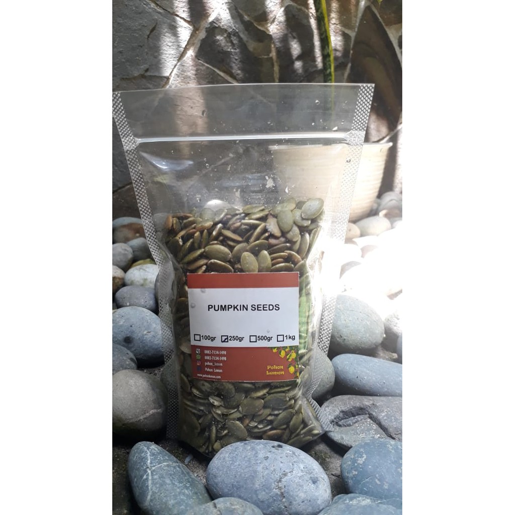 

Natural Pumpkin Seed *Pekanbaru* - 250 gr