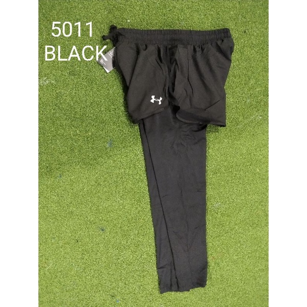 [COD] Celana Legging Panjang + Celana Pendek Short Unisex | Celana Pendek Olahraga Lejing + Dalaman Lejing Cowok - Cewek | Celana Olahraga Muslimah Tertutup Panjang