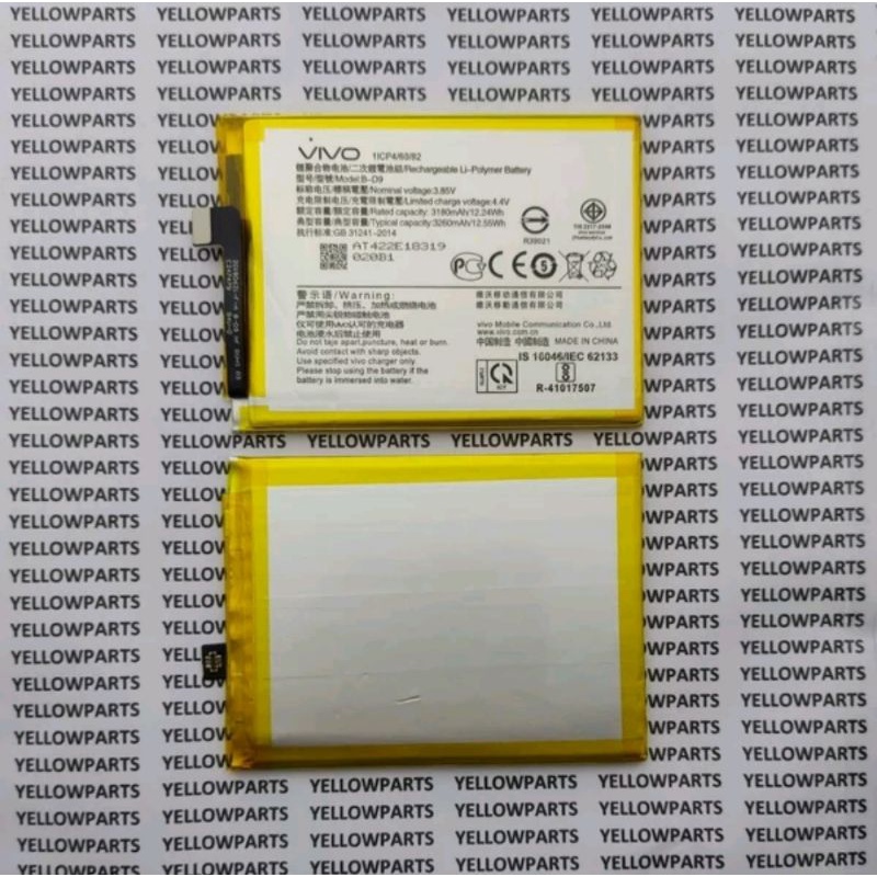 BAT BATTERY BATERAI BATRE VIVO V9 B-D9 ORIGINAL