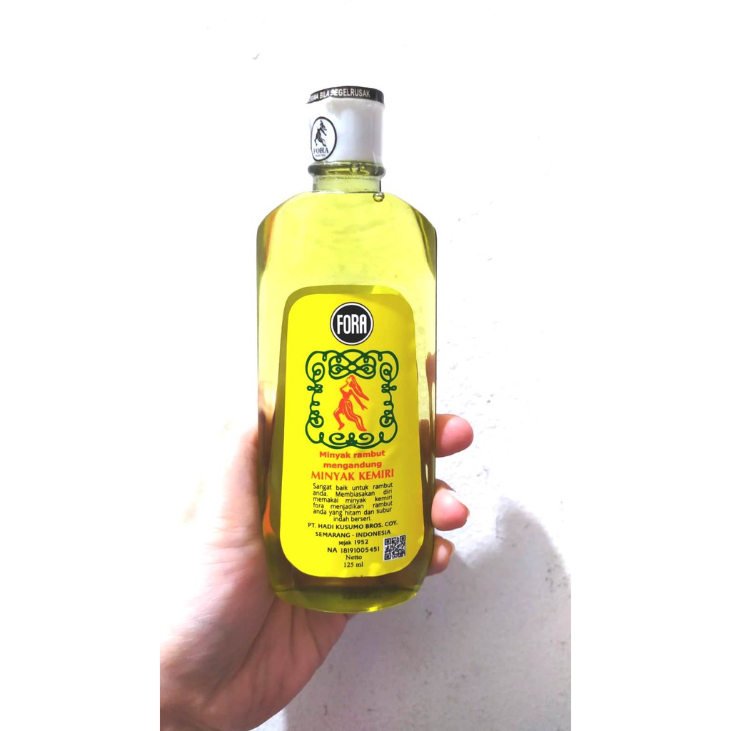 Fora Hair Oil Kemiri (Minyak Rambut Kemiri) 125ml