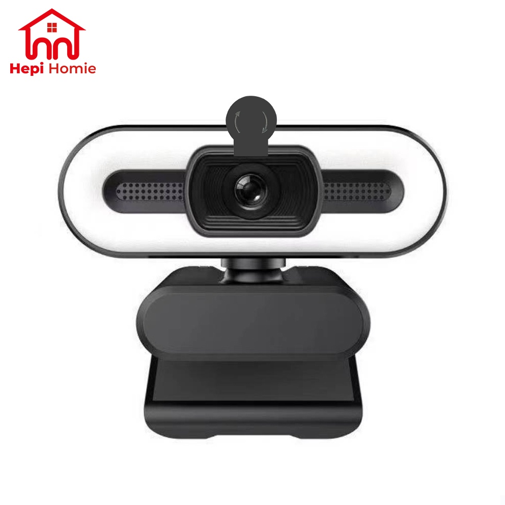 F11 PRO WEBCAM 2K FULL HD WEB CAM LED CAMERA COMPUTER RINGLIGHT KOMPUTER RING LIGHT MICROPHONE