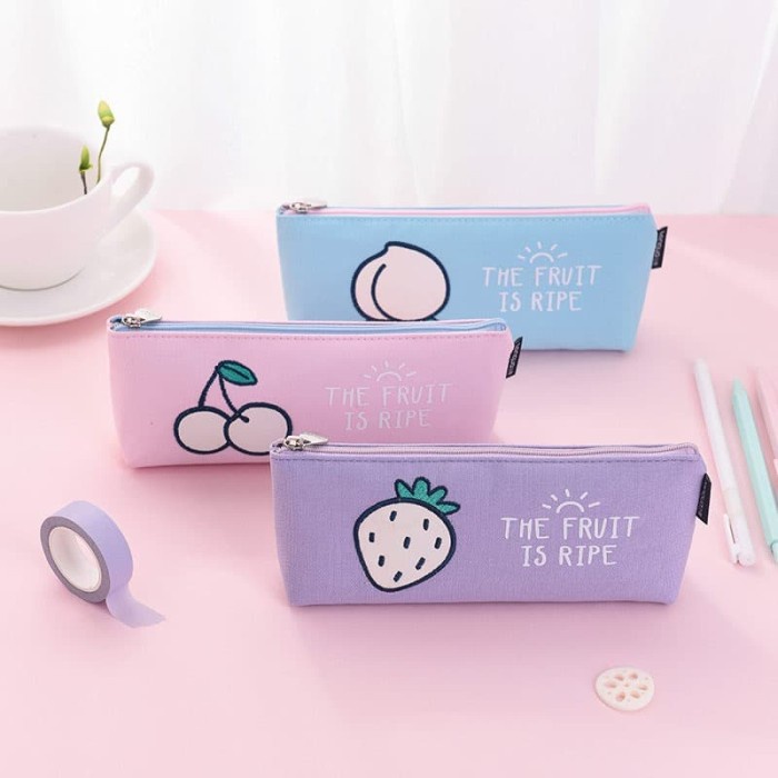 

Promo The Fruit Is Ripe Canvas Pencil Case Hot Sale
