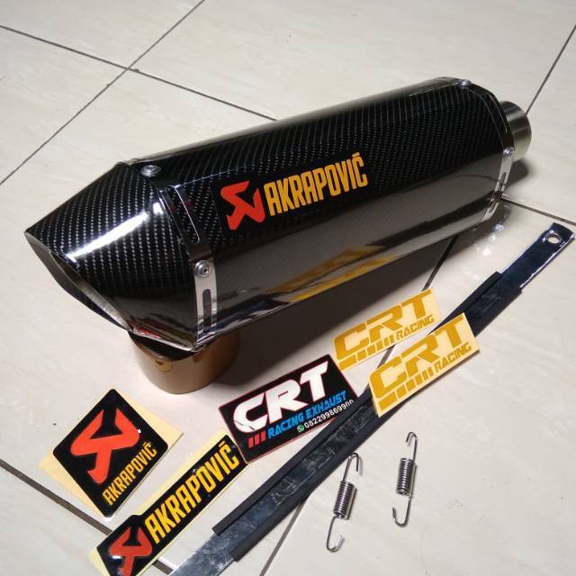 Silencer Knalpot Racing Akrapovic