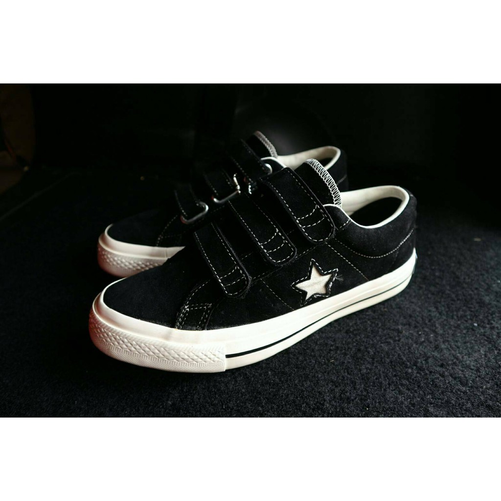 one star converse velcro