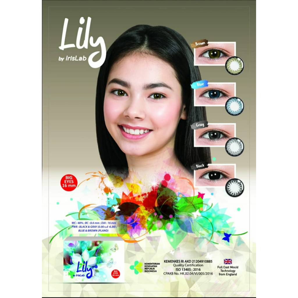 SOFTLENS LILY BIG EYES 16mm