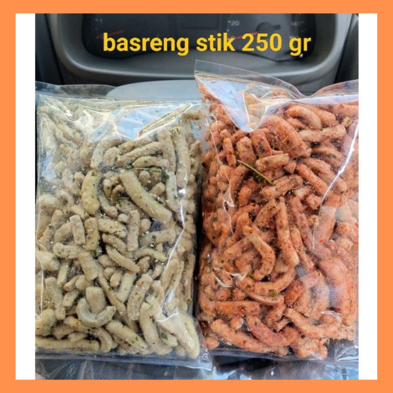 

Basreng Stik 250gr | Baso Goreng Enak Gurih dan Renyah Khas Priangan Jabar