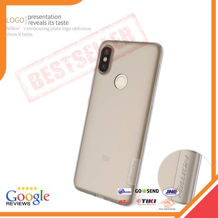 ACC HP XIAOMI MI 6X MI A2 NILLKIN NATURE ORIGINAL SOFTCASE CLEAR