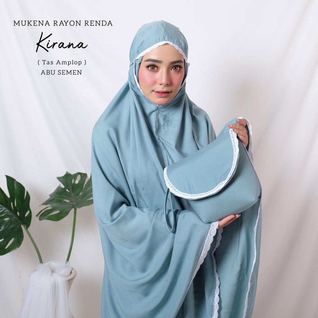 MUKENA BALI TASIK - MUKENA DEWASA RAYON RENDA KIRANA