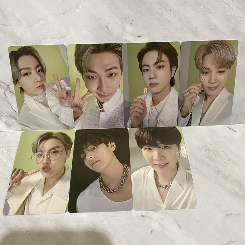 BTS festa d day calendar Pc PhotoCard Official D6 Suga taehyung rm jin jungkook jk jimin v j hope