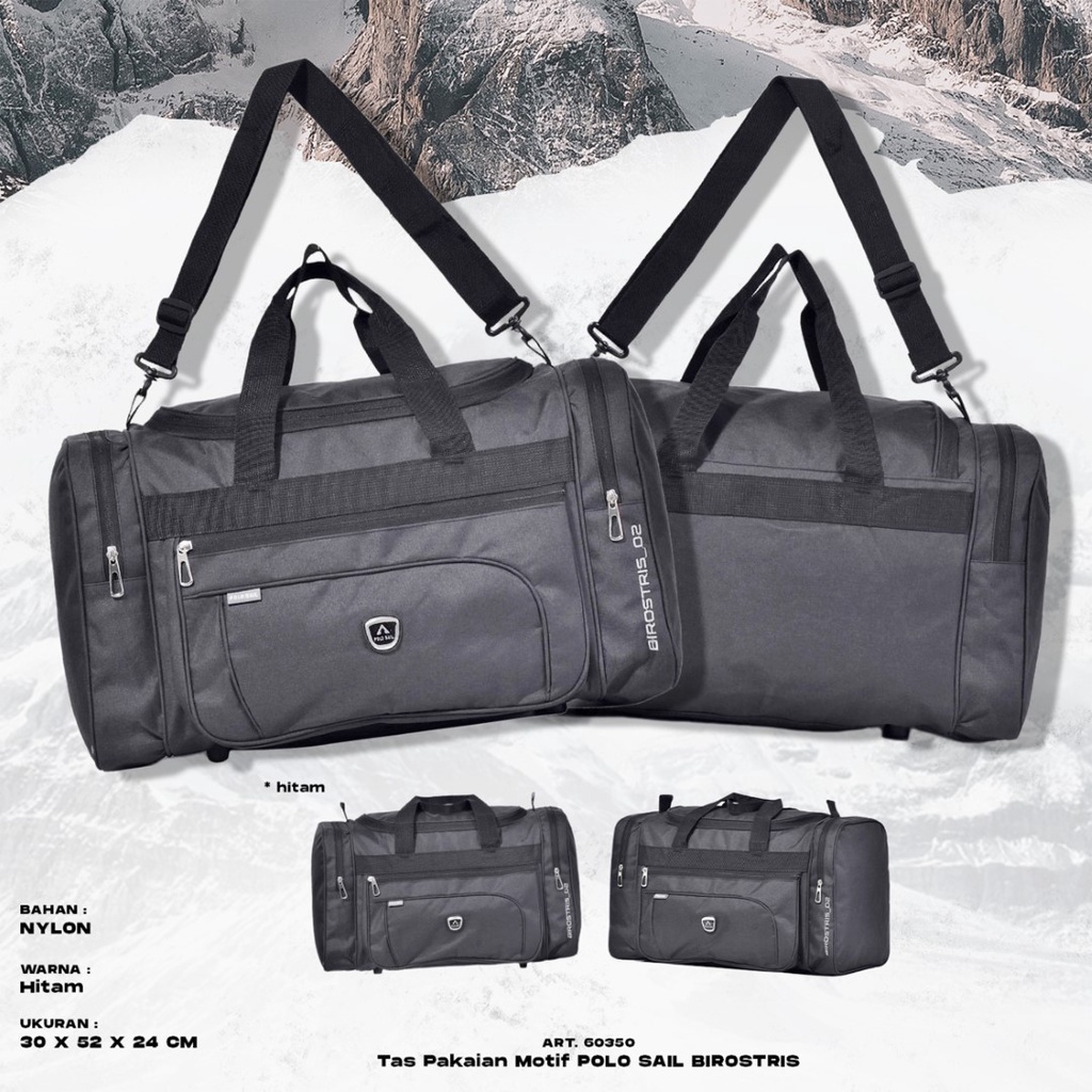 POLO SAIL BIROSTRIS - Tas travel tas pakaian tas jinjing  Tas Baju Ukuran Besar - SAMARAYA DISTRIBUT