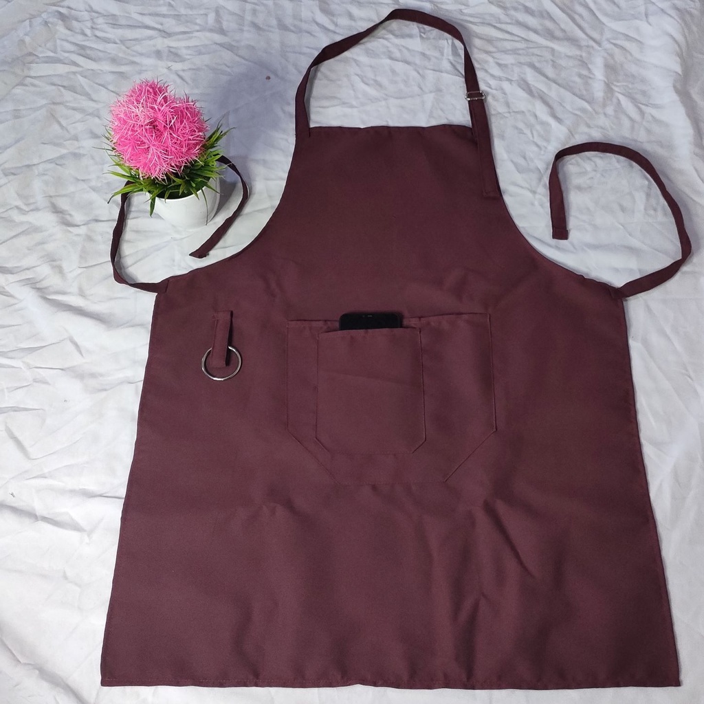 Celemek Barista Korean Style Pria Wanita apron Dapur Masak