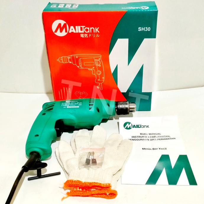 Bor Listrik 10 Mm Sh 30 Mesin Bor Tangan Mailtank Sh 30 Drill Mailtank