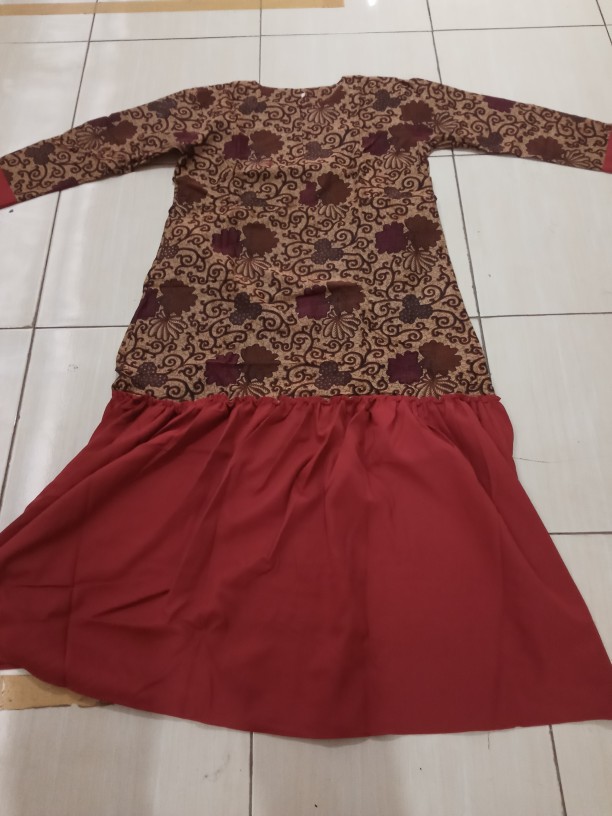 Maura Couple - Sania Ruffle Batik Couple Ori Ndoro Jowi Dnt Garansi Termurah Shopee  Selenda