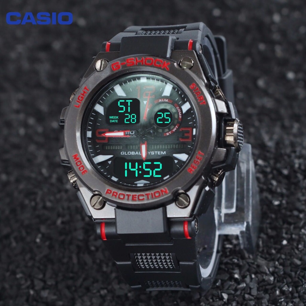 JAM TANGAN PRIA G-SHOCK CASIO 2395 MIKA WATER RESIST GS