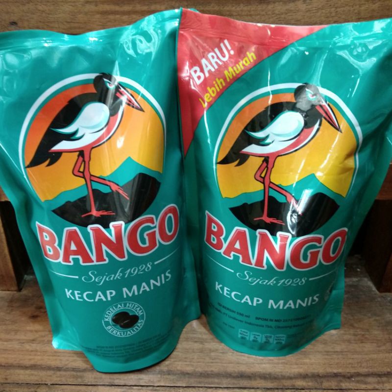 

kecap bango pouch refill kemasan 550ml