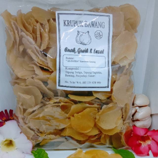 

KRUPUK BAWANG ASLIKRUPUK BAWANG ASLI KERUPUK BAWANG OLEH OLEH CAMILAN BAWANG KERIPIK KRIPIK BAWANG