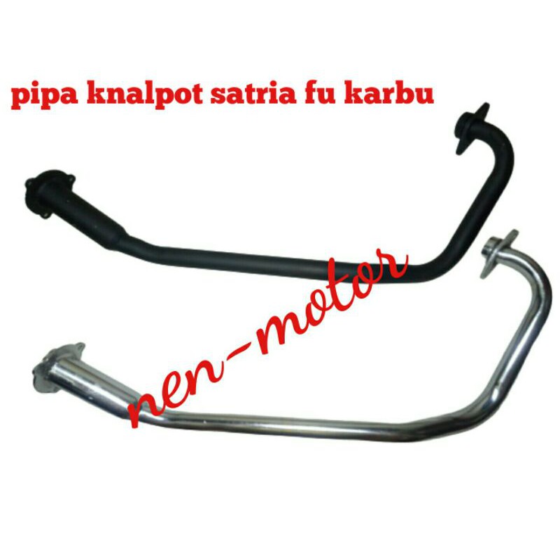 Leher knalpot satria fu Original karbu pipa knalpot satria fu
