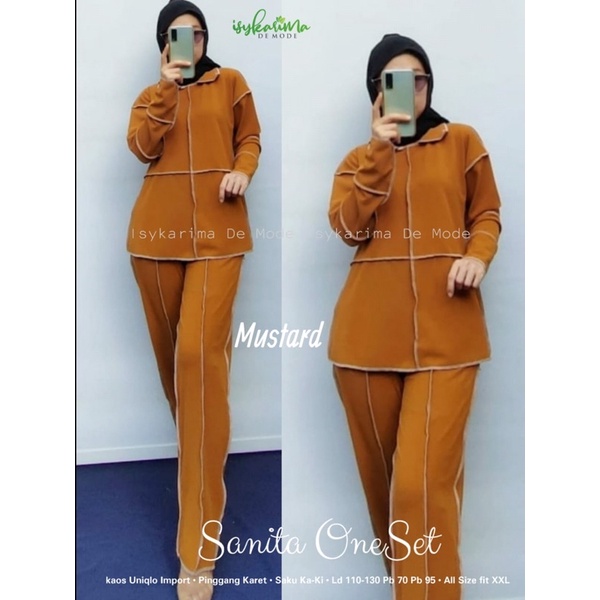 setelan wanita model terbaru || Sanita one set