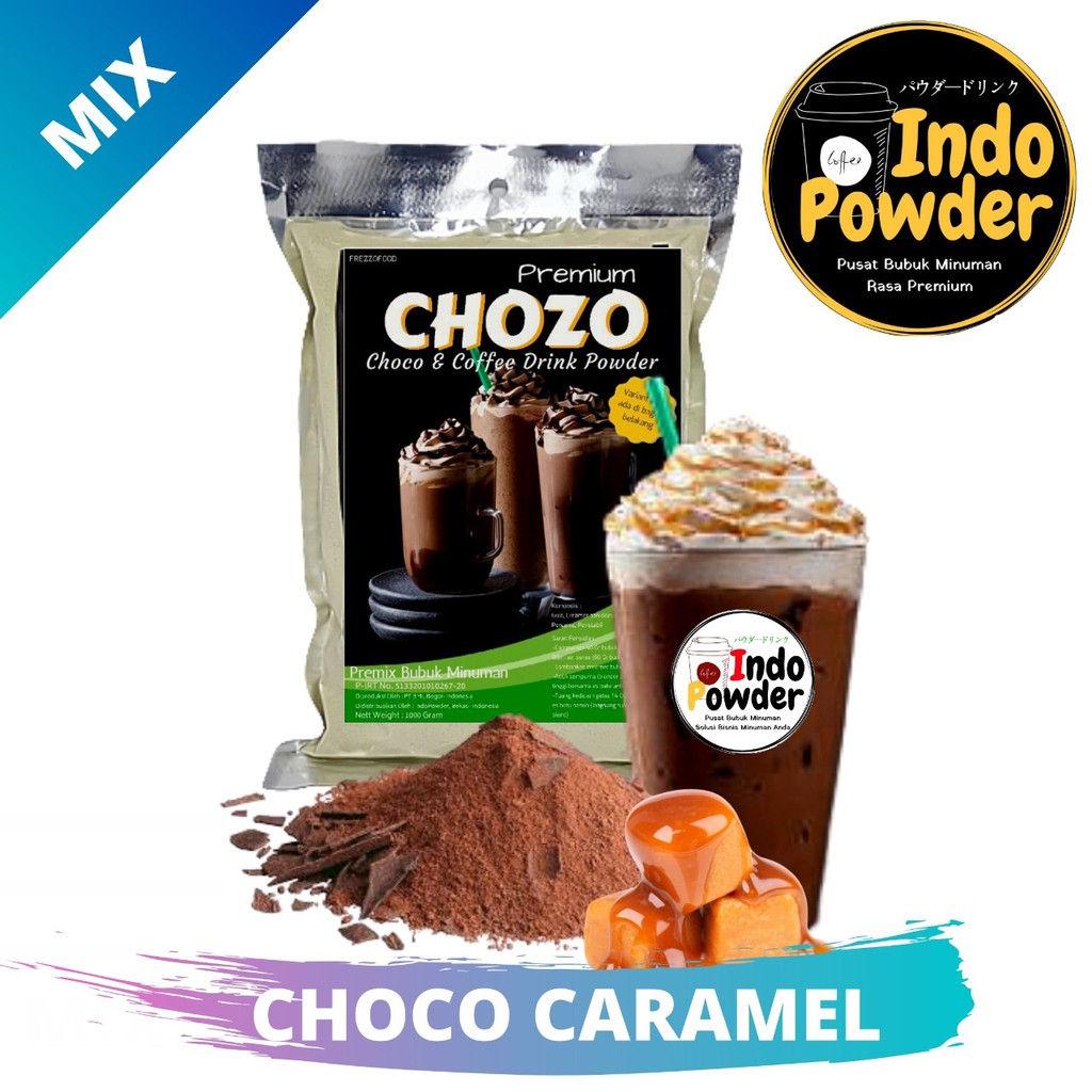 

INDOPOWDER MIX 250 G CHOCO CARAMEL BUBUK MINUMAN