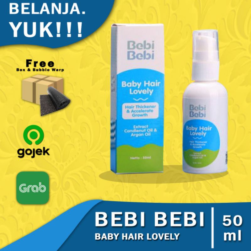 Penumbuh dan Penebal Rambut Bayi By Bebi Bebi Hair Lovely