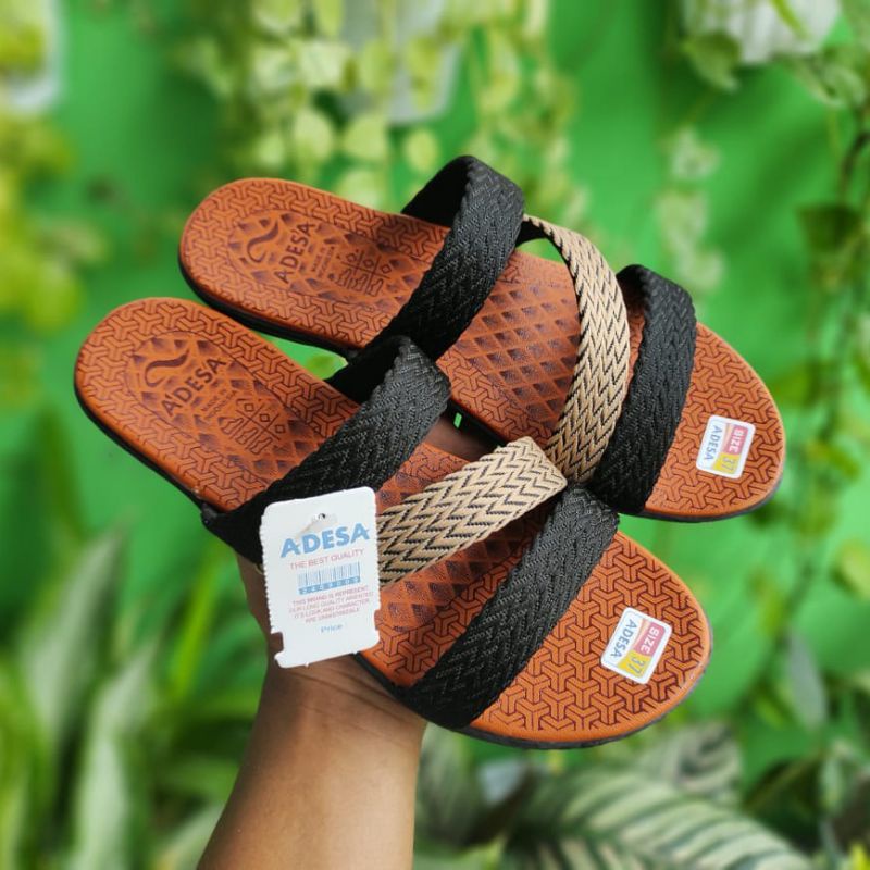 Sandal Rajut Slempang Turki/Sendal Wanita Turki Sandal Teplek Wanita