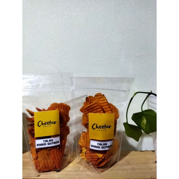 

(Ready) Keripik Talas Ayam Geprek