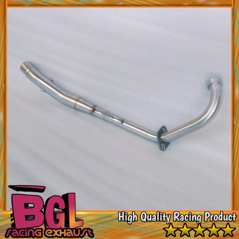 leher knalpot bending Yamaha Jupiter MX 135 old/lama full bending stainles