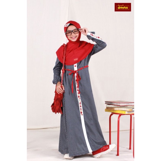 DANNIS ANAK D' CAMBRIDGE ( D CAMBRIDGE SARIMBIT KELUARGA GAMIS ANAK KOKO ANAK, FASHION MUSLIM, ABAYA