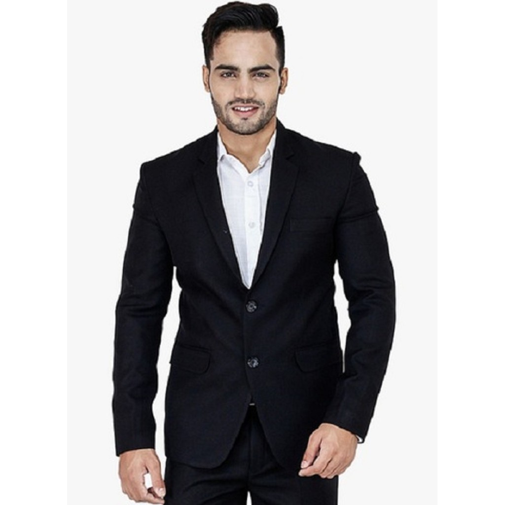 JAS NIKAH RESMI WARNA HITAM FELIX CASUAL BLACK NIKAYU BAHAN HIGH TWIST