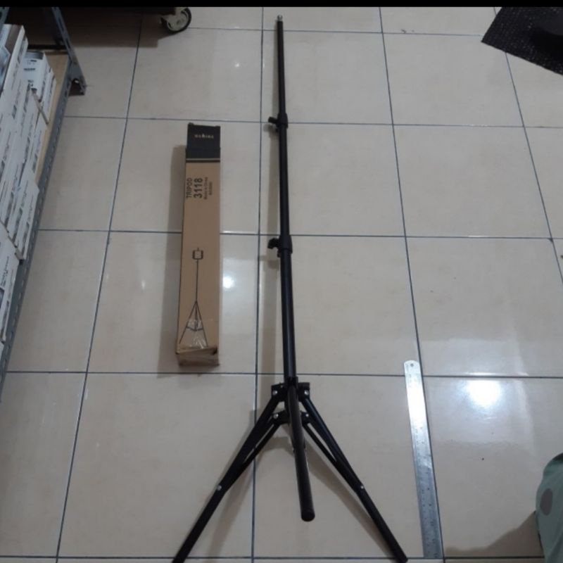 Tripod besi 1meter | Tripod 3130 / 3118 metal | Tripod 1m full black