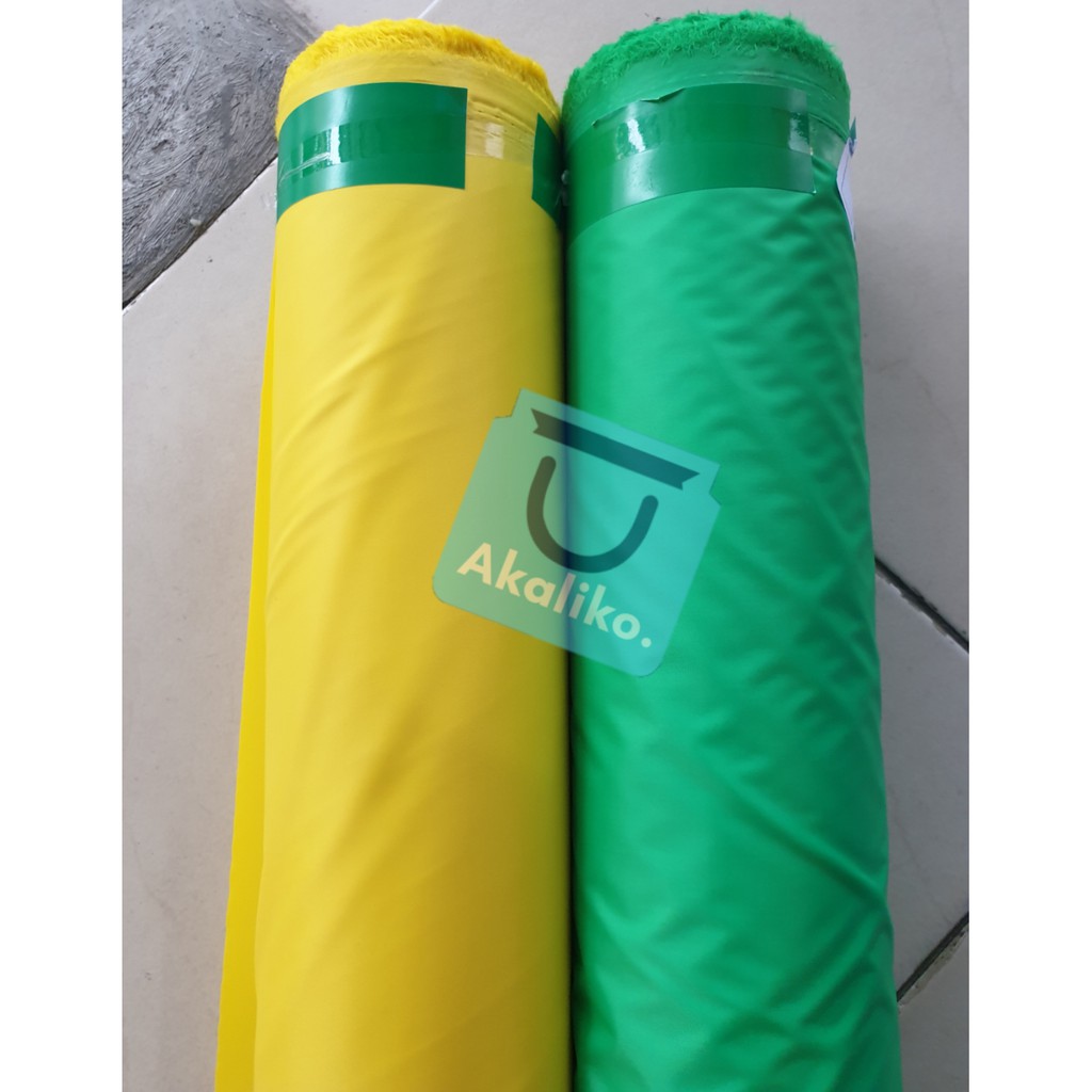 [ECERAN PER YARD] Kain Parasut Taffeta Import Waterproof Rajutan 210T / Kain Parasut Anti Air 210T