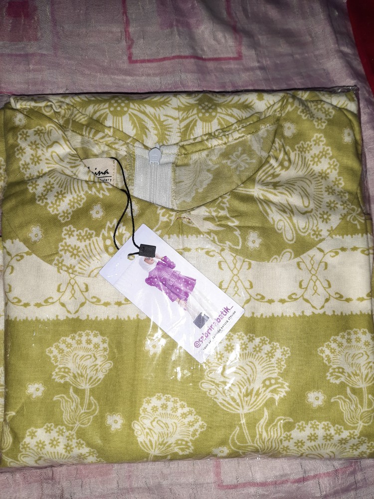 Meza Blouse Batik Wanita Cantik Modern Kekinian