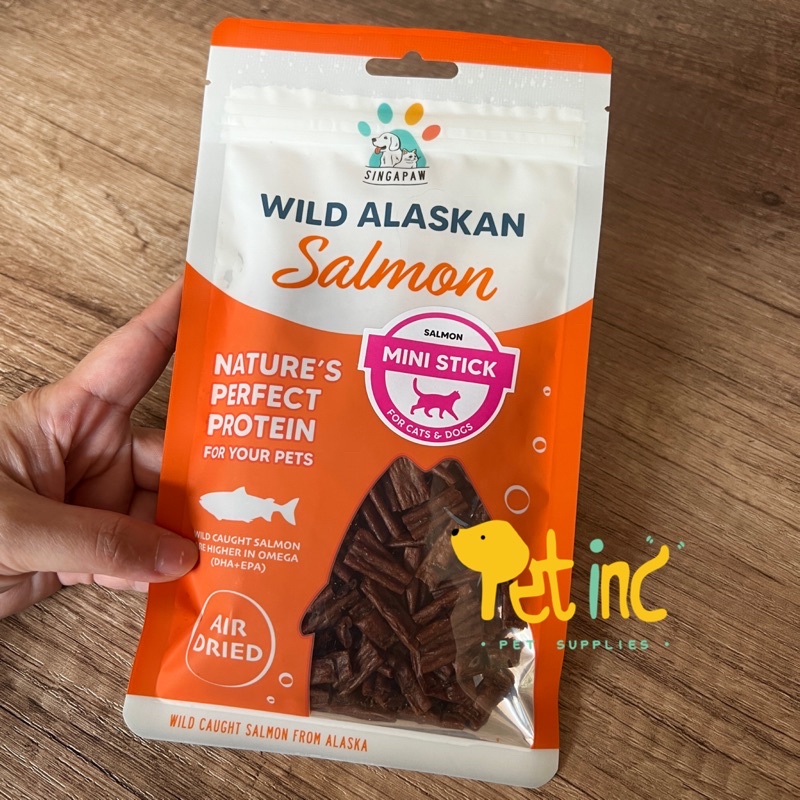 Wild alaskan salmon mini stick