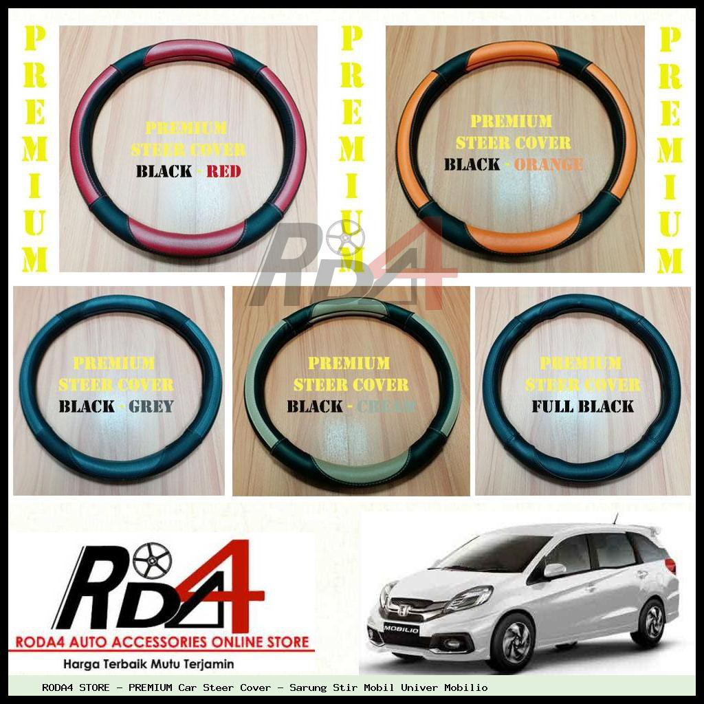 PREMIUM Car Steer Cover - Sarung Stir Mobil Univer Mobilio