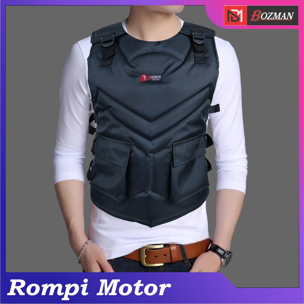 ROMPI MOTOR TOURING BODY PROTECTOR PELINDUNG DADA ANTI ANGIN TERMURAH DAN TERLARIS