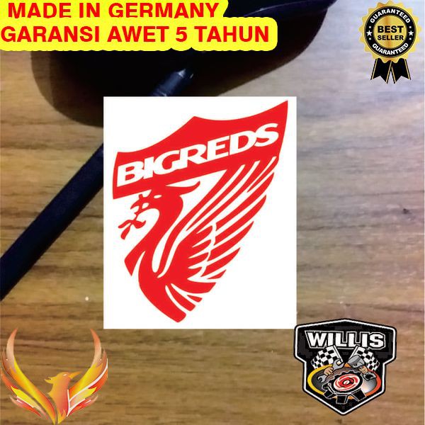 

TERMURAH Stiker Bigreds Liverpool Logo Club Bola Fans Sticker Liverbird Klub Phoenix Star