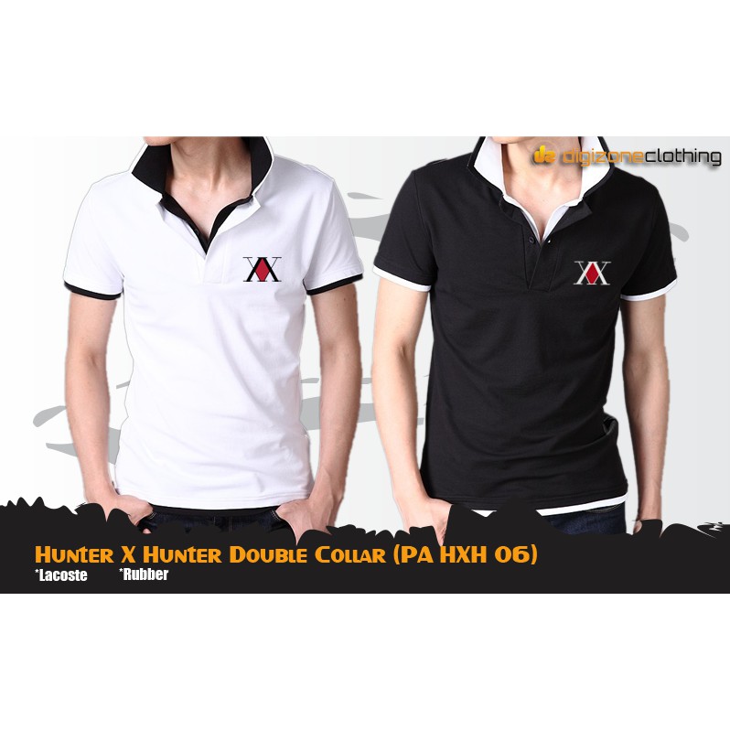 Kaos Polo Anime Hunter X Hunter Double Collar Polo Shirt (PA HXH 06)