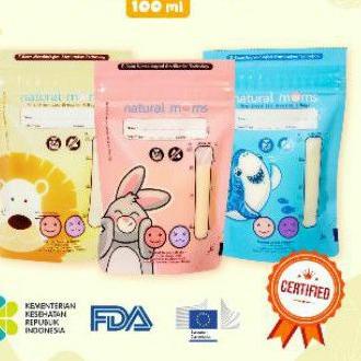 ➳ Natural Moms Kantong ASI 100ml ➮