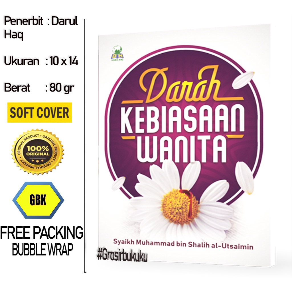 Buku Saku Darah Kebiasaan Wanita - Darul Haq