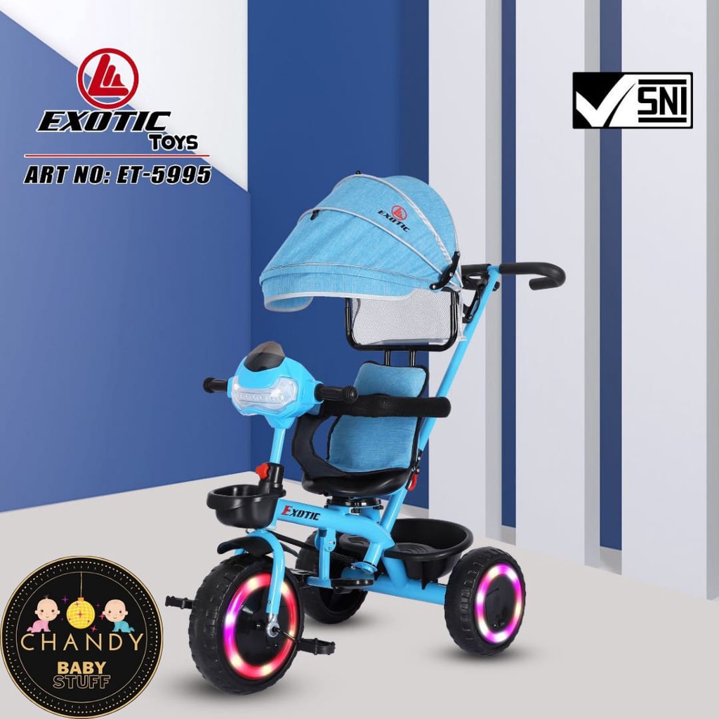 SEPEDA ANAK RODA TIGA TRICYCLE EXOTIC ET 5995