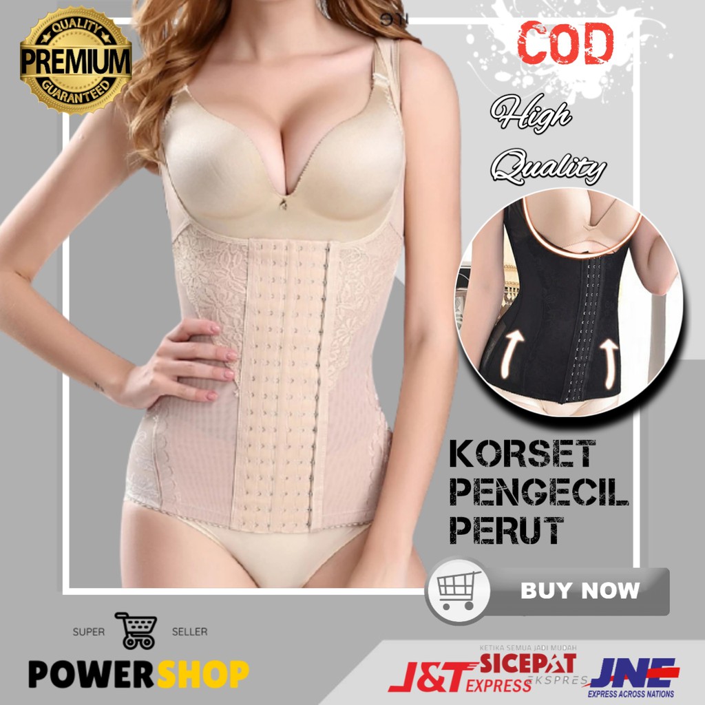 KORSET PELANGSING SOREX WANITA VESH SHAPE UP KORSET MELAHIRKAN PAKAIAN DALAM PENGECIL PERUT