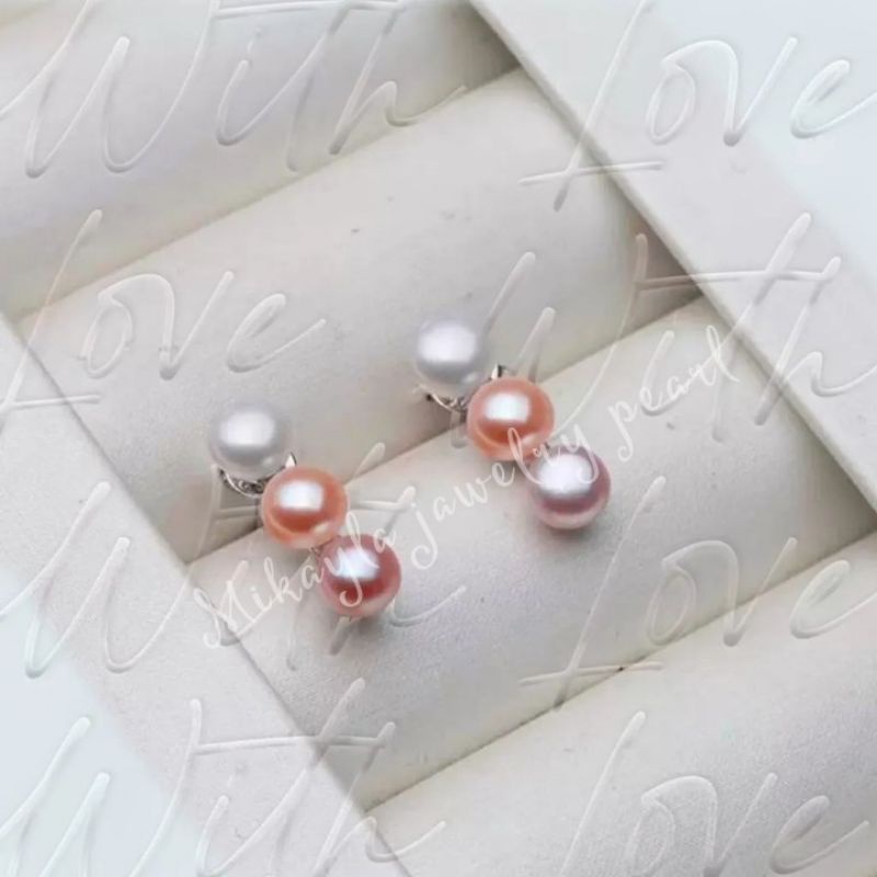 Anting perak mutiara lombok|Anting perak mutiara asli lombok|Giwang perak mutiara lombok|Mutiara air