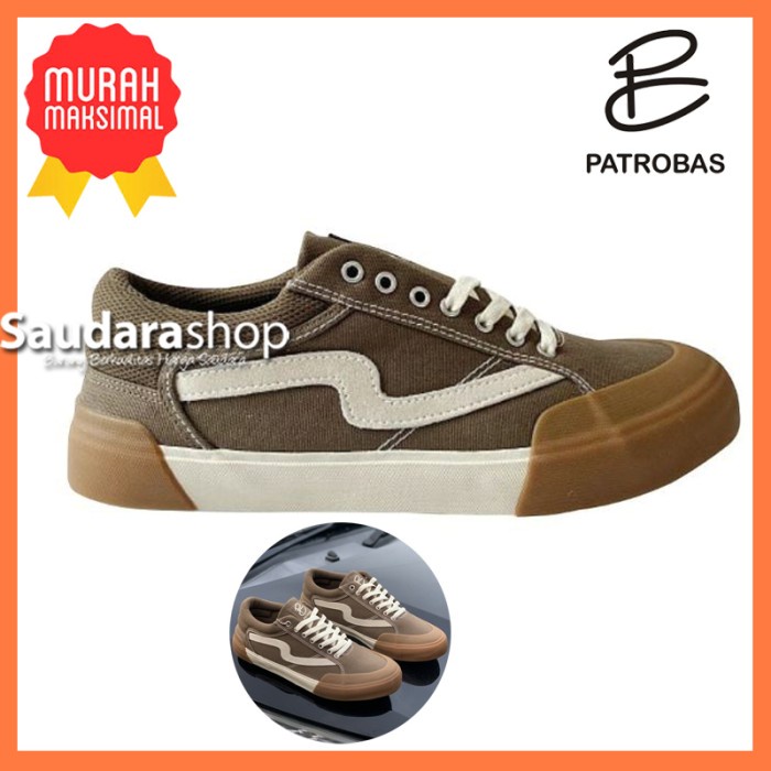 Sepatu Patrobas Cloud Olive Low / Patrobas Cloud Olive LC