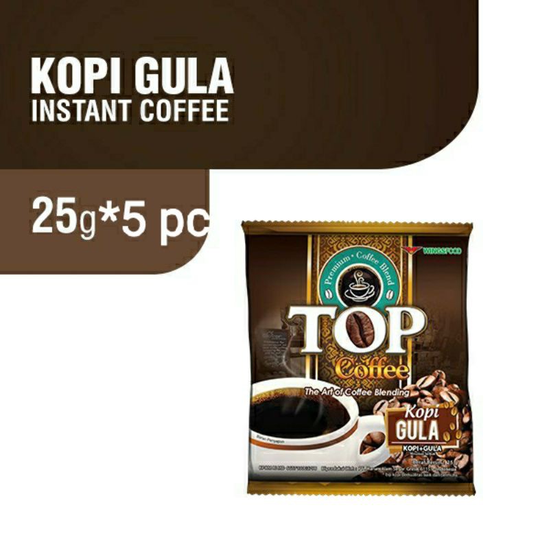 

TOP Coffee Kopi+Gula isi 5 sachet