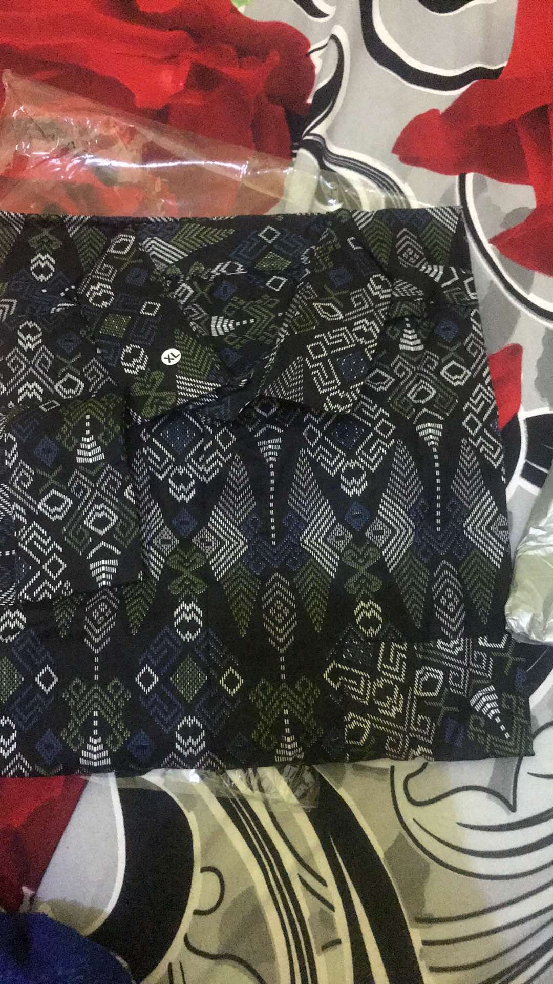 Batik Pria Lengan Panjang Kemeja Batik Slimfit Casual Formal